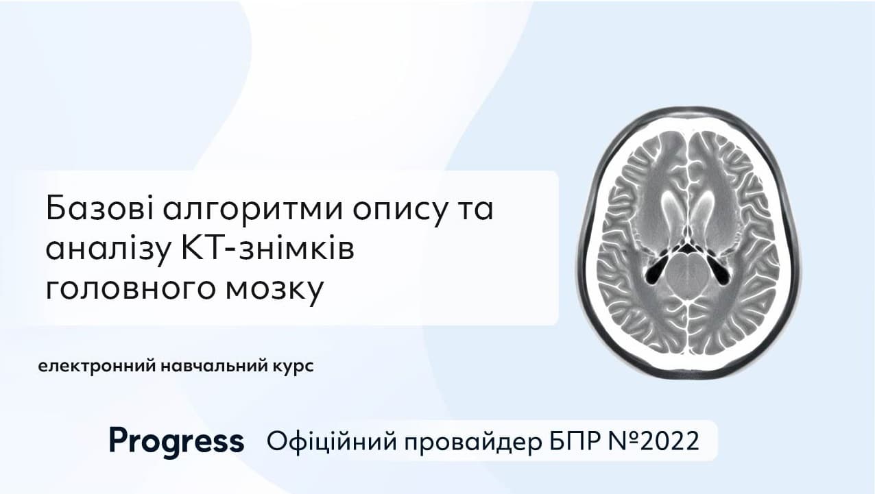Базові алгоритми опису та аналізу КТ-знімків головного мозку
